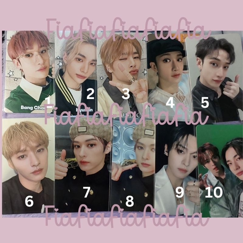 Stray Kids Photocard SKZ PC Lee Know Bangchan Hyunjin I.N Ayen Chan Bang Chan POB JYPSHOP Soundwave 
