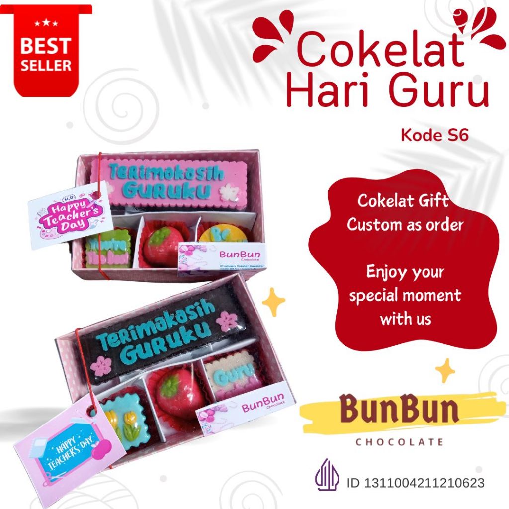 

Cokelat Hari Guru S6 / Cokelat kado hari guru viral /cokelat kado / cokelat halal / cokelat karakter / teachers day / cokelat viral / kado hari guru / kado teachers day