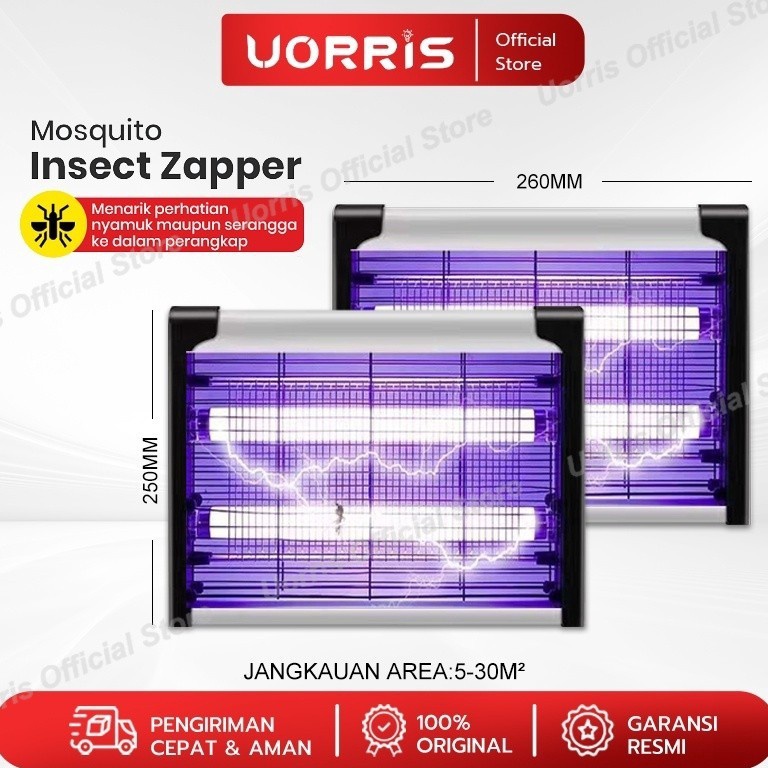 TERMURAH UORRIS Pembasmi Perangkap Nyamuk Serangga Lalat Insect Killer UV