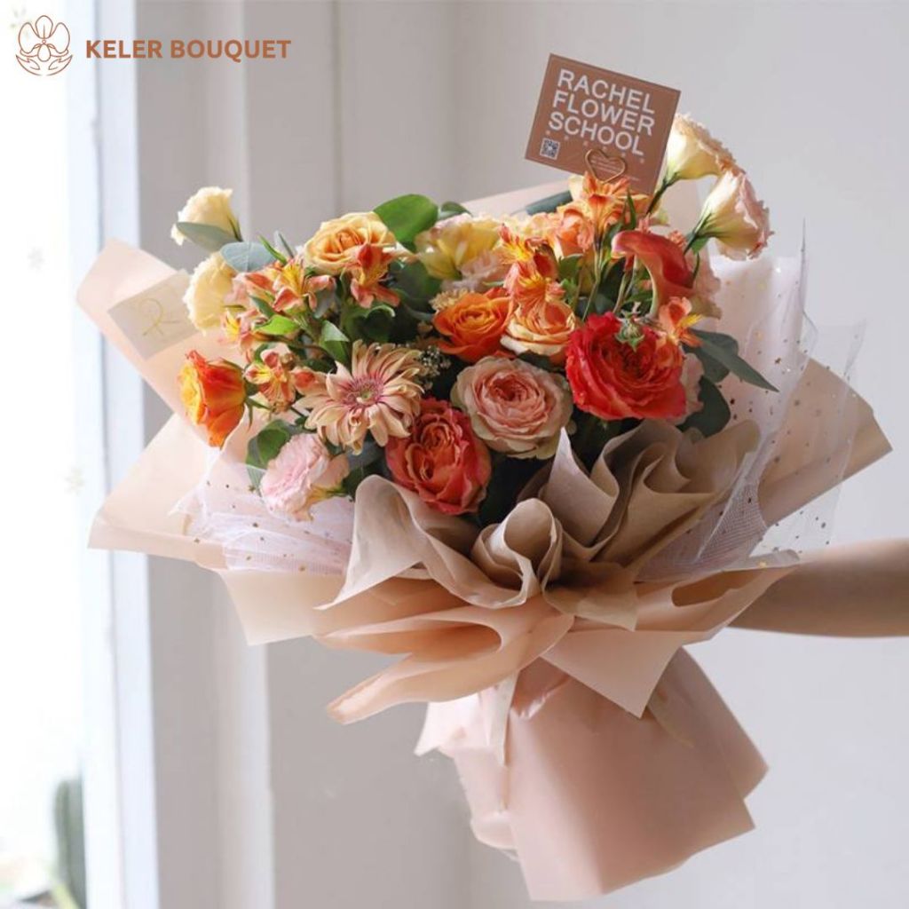 

RB (Isi 20 Lembar) Kertas Buket Cellophane Wrapping Paper Bunga florist Bouquet Polos Transparan