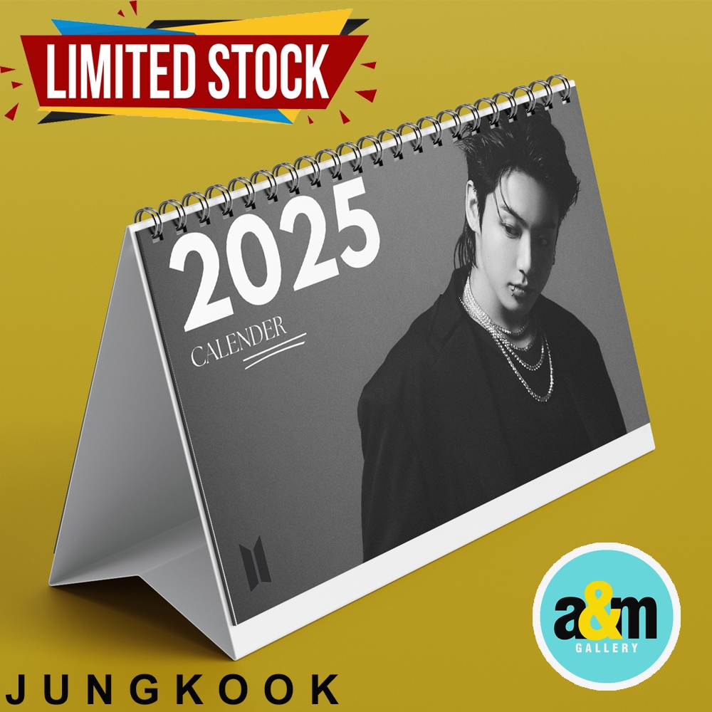 

A&M Kalender JUNGKOOK BTS Kalender Meja Kalender 2025 Kalender K-POP