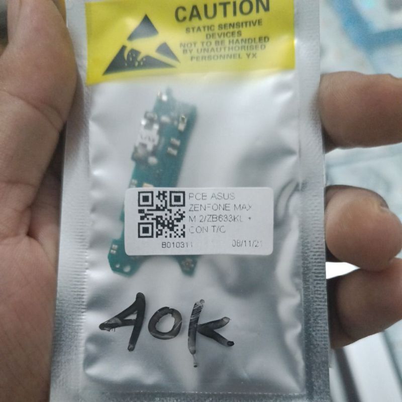papan charger Asus Zenfone max M2 Asus zb633kl