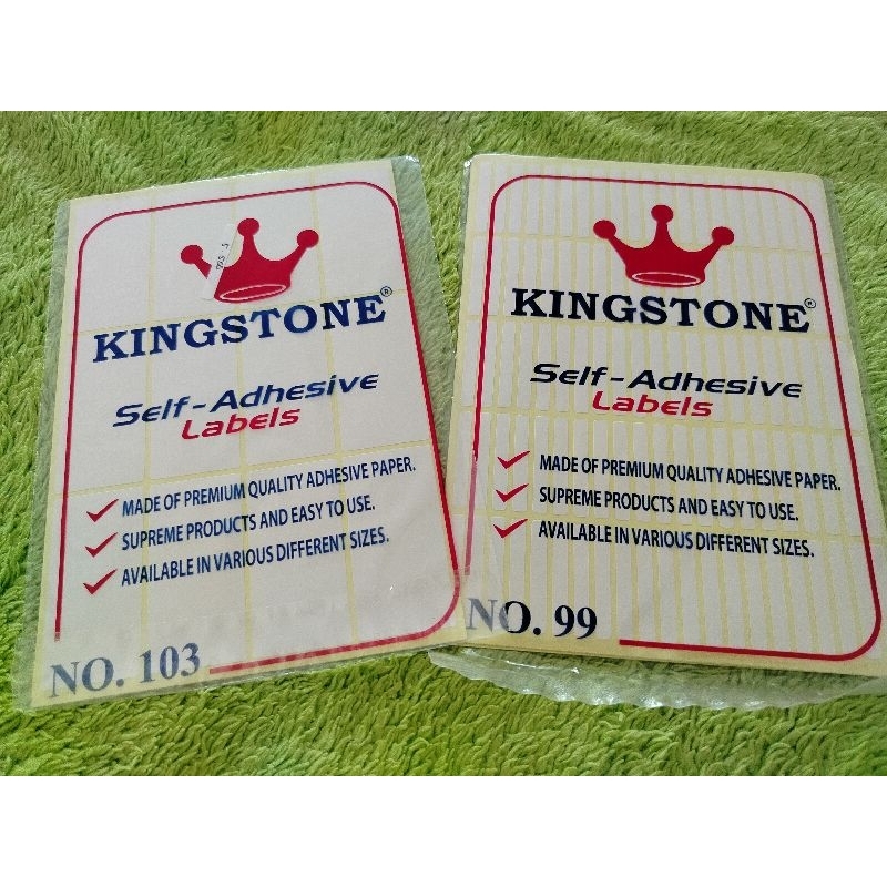 

LABEL HARGA 99 103 /PACK / LABEL STICKER KINGSTONE /LABEL UNDANGAN