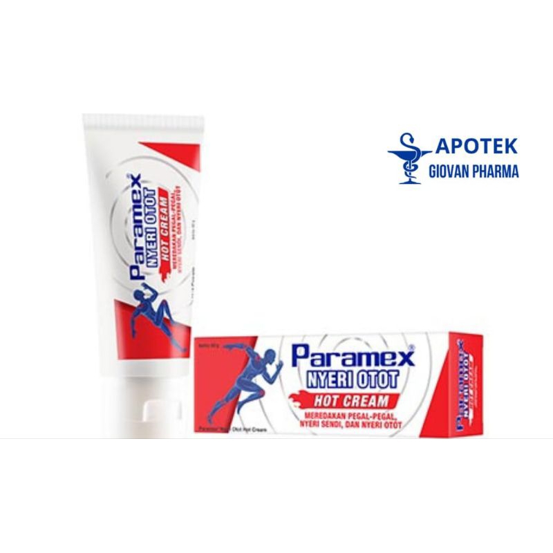 Paramex Nyeri otot Hot cream-60 Gr