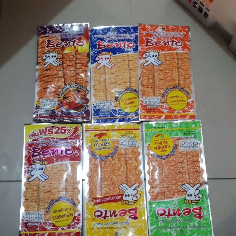 

juhi bento seafood snack halal 1 pcs 4 gram halal