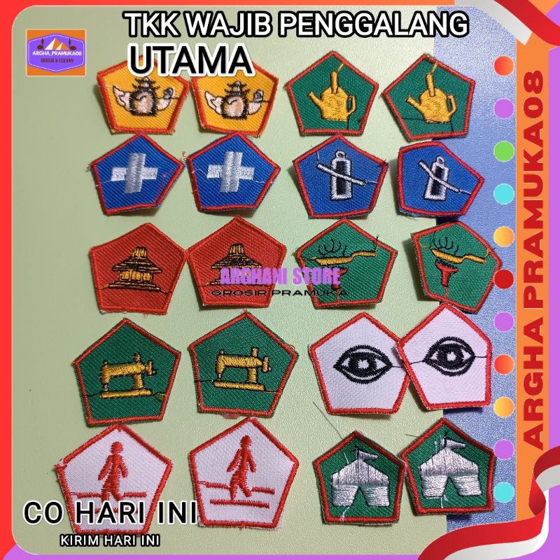 TKK Penggalang Bordir /TKK Wajib Penggalang Utama satuan