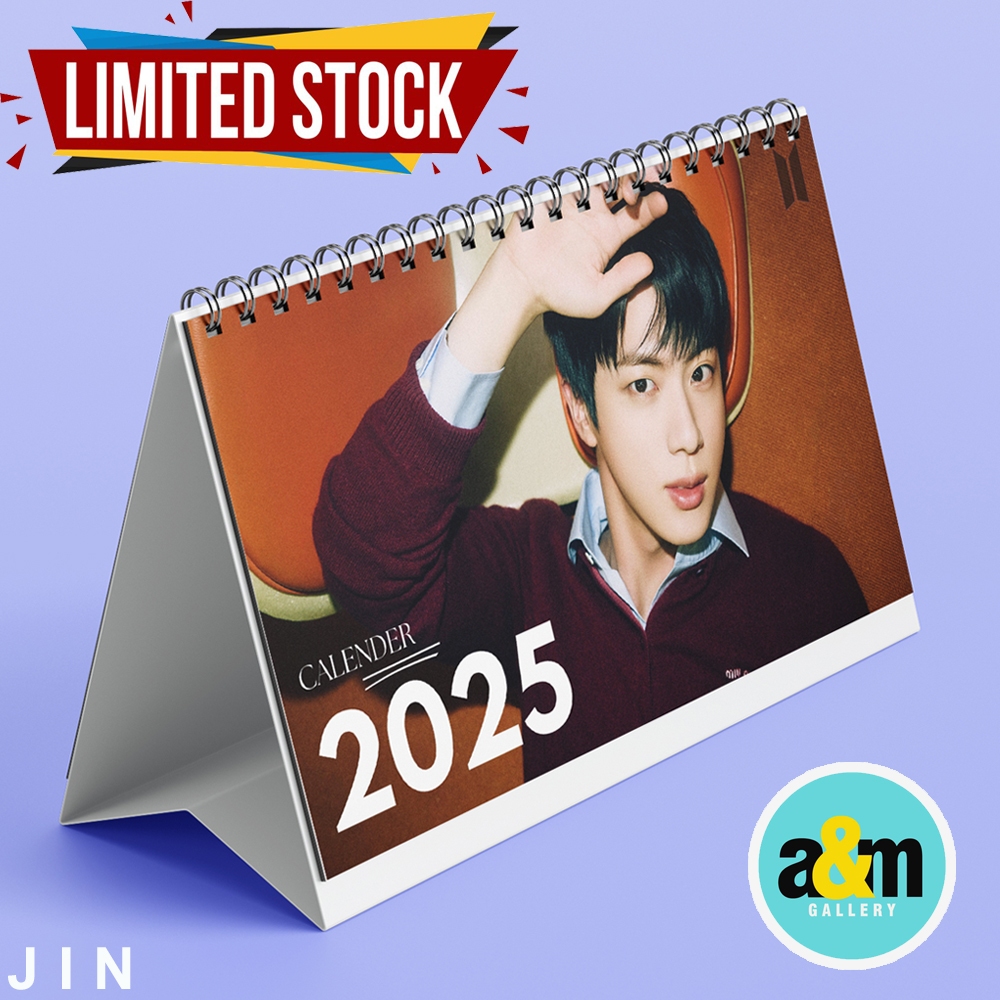 

A&M Kalender JIN BTS Kalender Meja Kalender 2025 Kalender K-POP