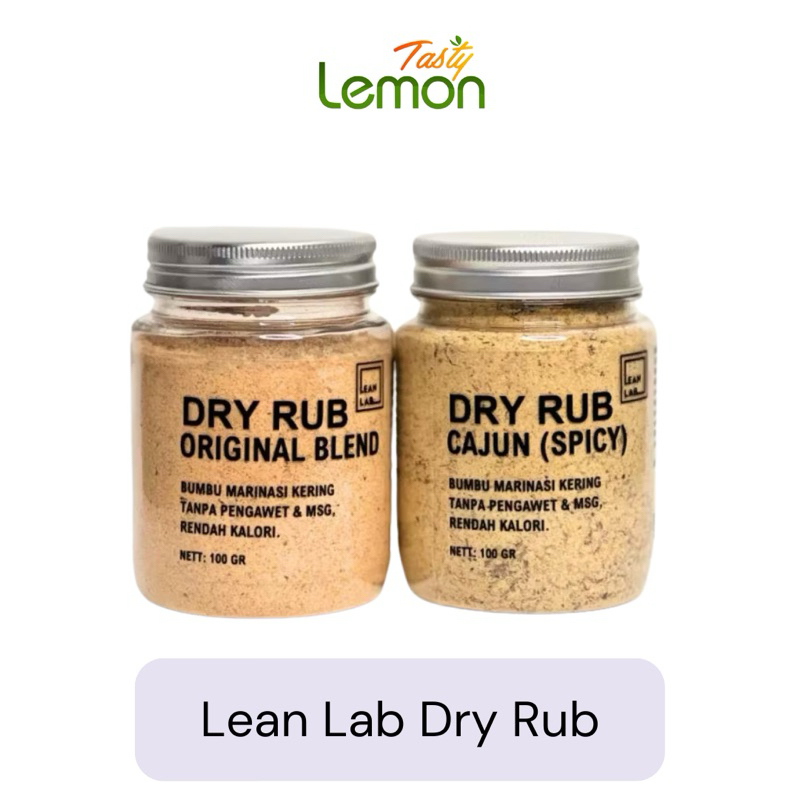 Lean Lab Dry Rub Bumbu Marinasi Rendah Kalori