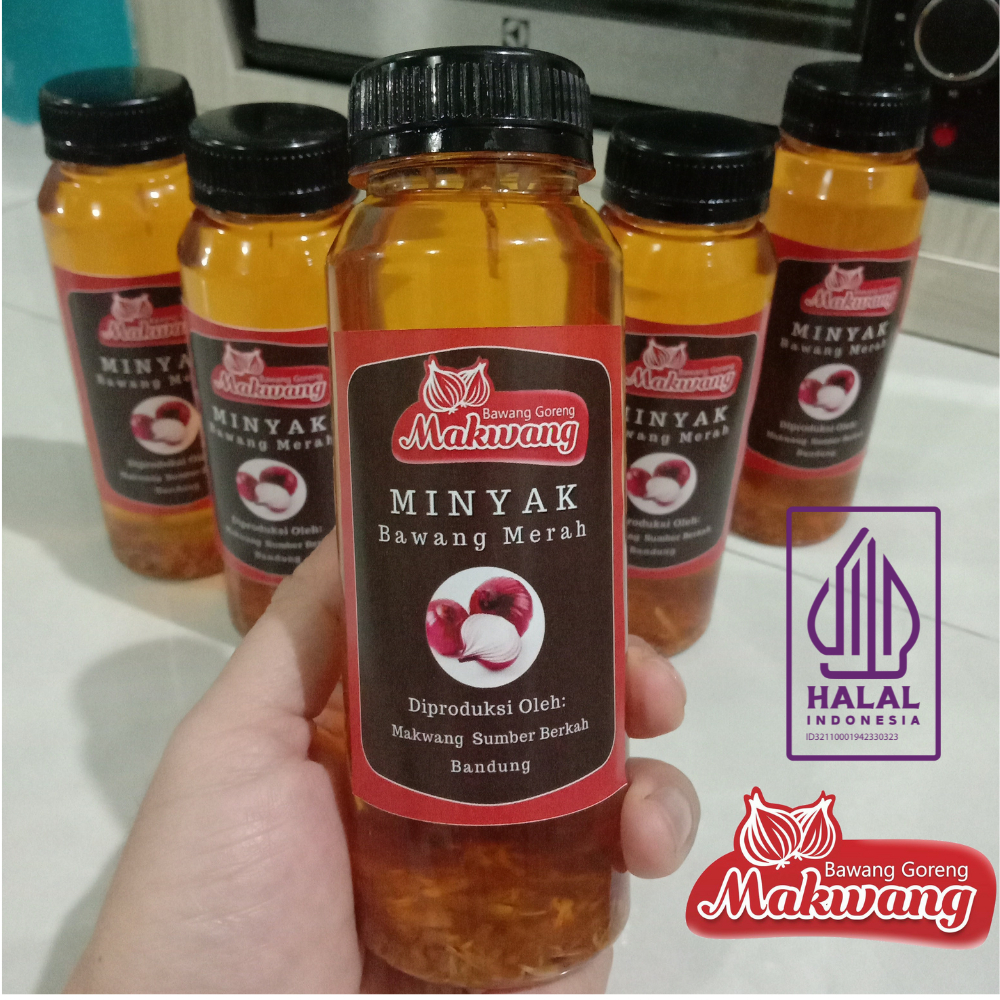 

MINYAK BAWANG MERAH HALAL MUI MINYAK SERBAGUNA KEPERLUAN MEMASAK BUMBU DAPUR