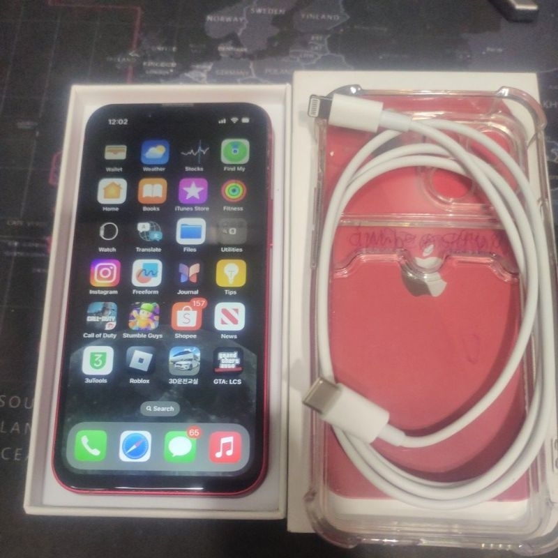 Iphone 13 mini red 128gb ex ibox bypass premium