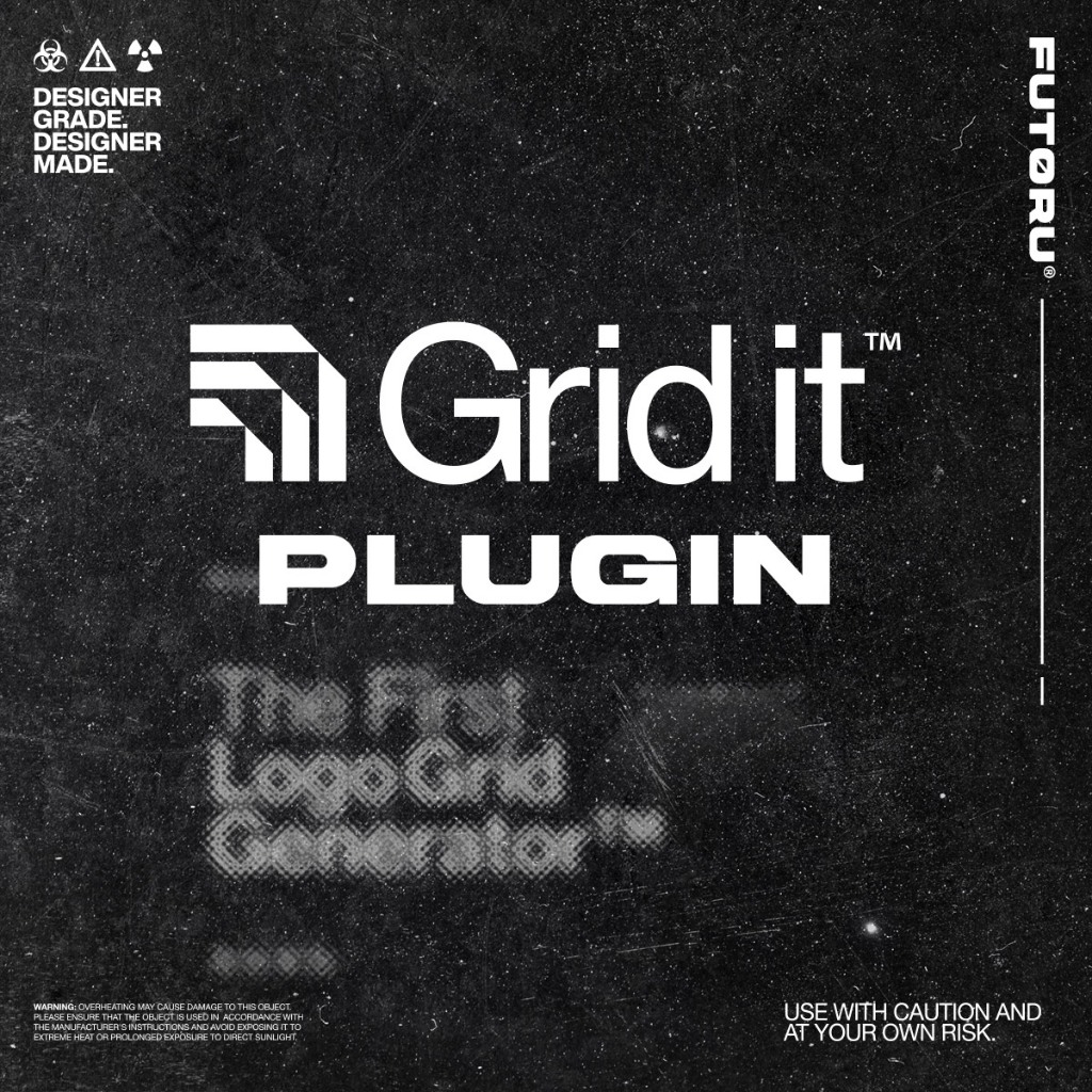 GridIt - Plugin Illustrator Logo Grid Generator + Mastering Grid Illustrator