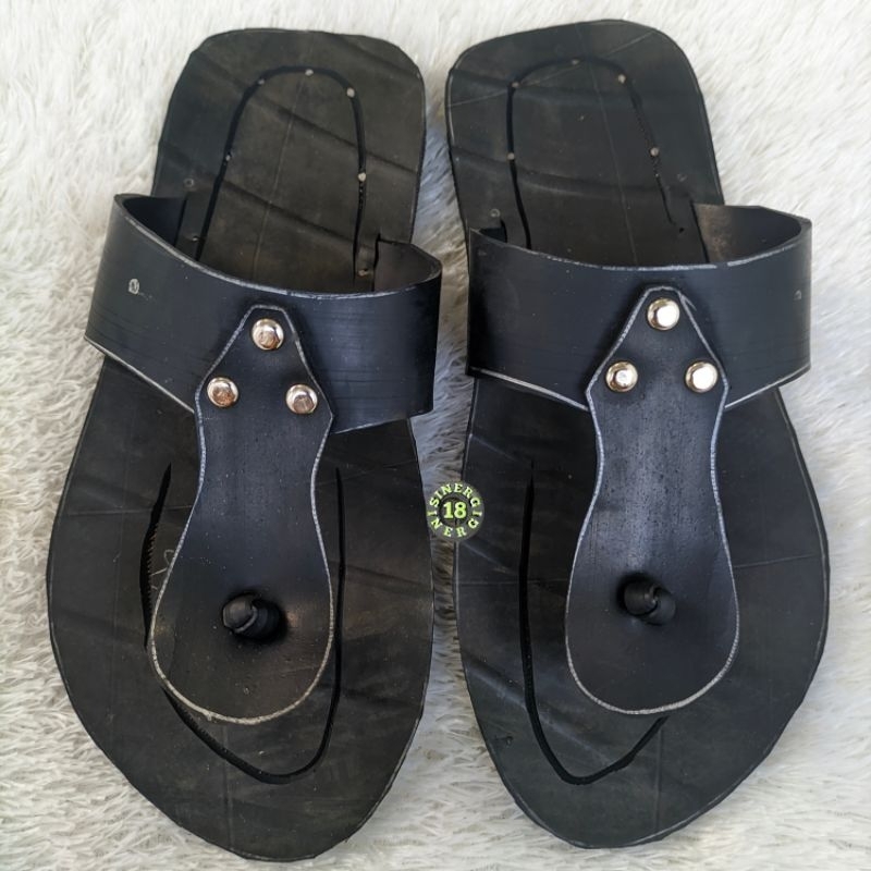 Sandal karet sandal karet ban sandal ban sandal karet pria  sendal karet pria