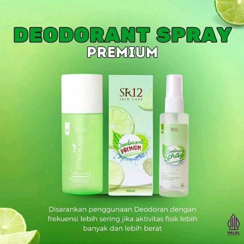 SR12 Deodorant Spray Premium HADE Original Beauty Skincare Herbal