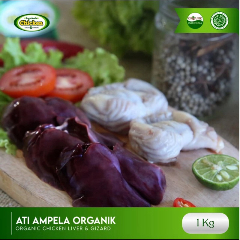 

ATI AMPELA AYAM 500GR 1KG - BERKAH CHICKEN ORGANIC