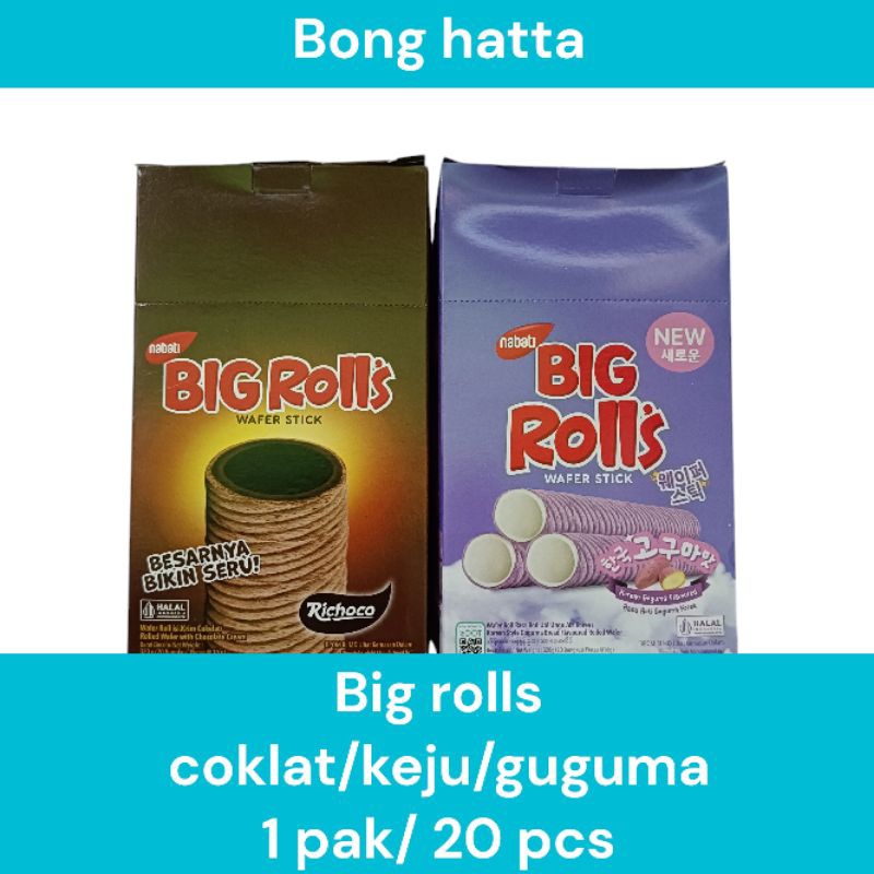 

nabati big rolls snack 1 pak