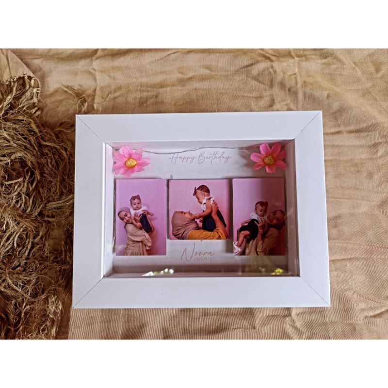 kado gift bingkai foto anniversary ulang tahun