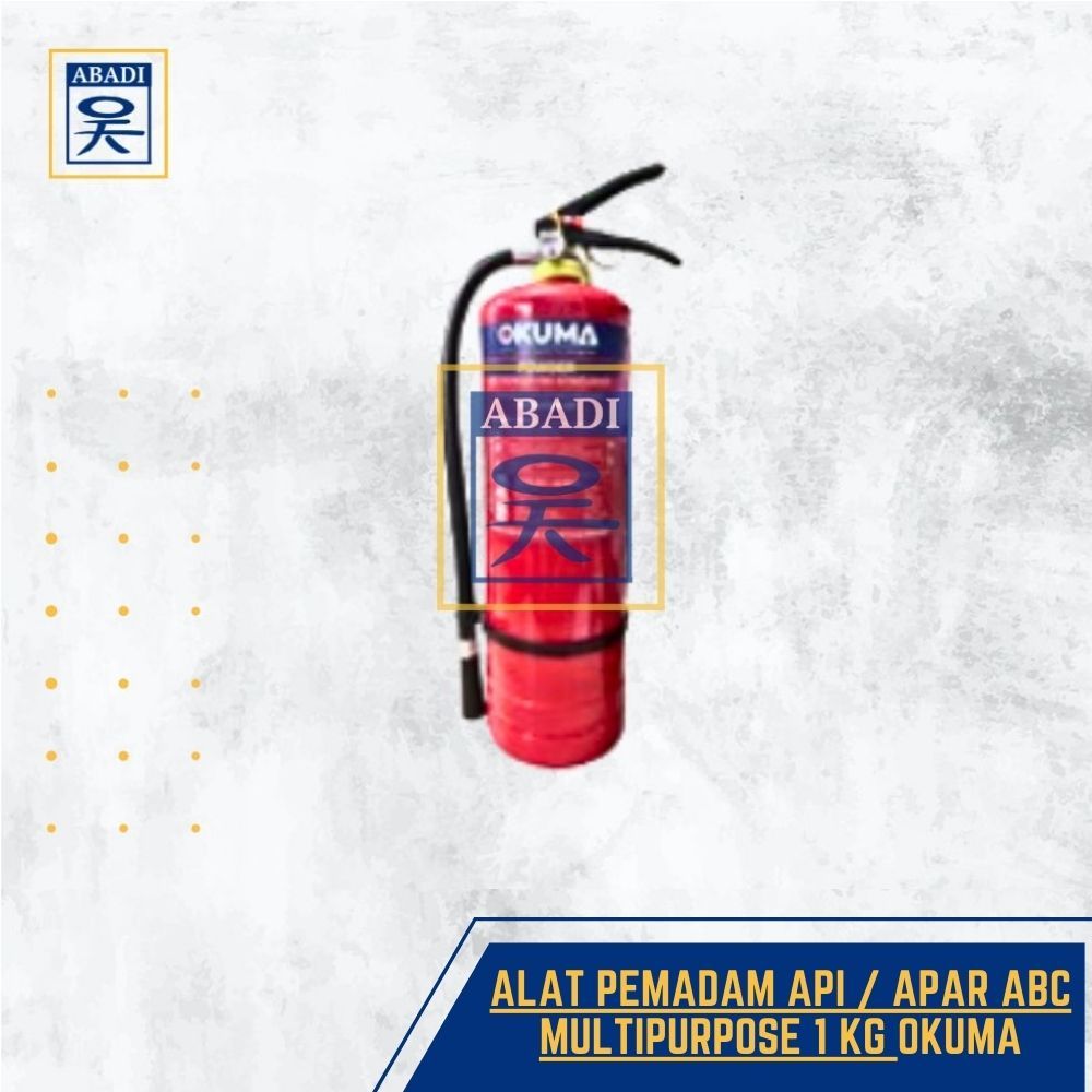 ALAT PEMADAM API / APAR ABC MULTIPURPOSE 1 KG OKUMA