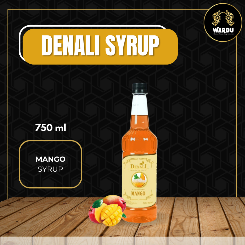 

Denali Syrup Mango 750 ML -Denali Syrup