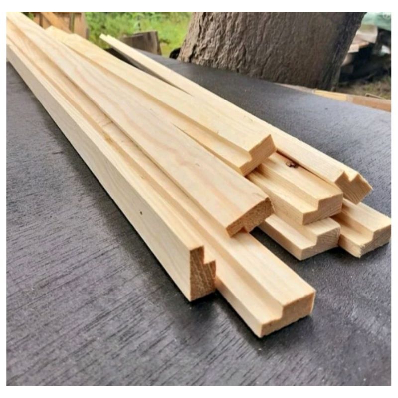 frame figura#list figura batangan kayu jati#pigura lonjoran tinggal rakit 100-120cm