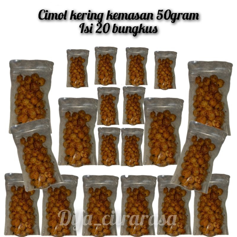 

PAKET CIMOL KERING PEDAS KEMASAN 50gram (20pcs)