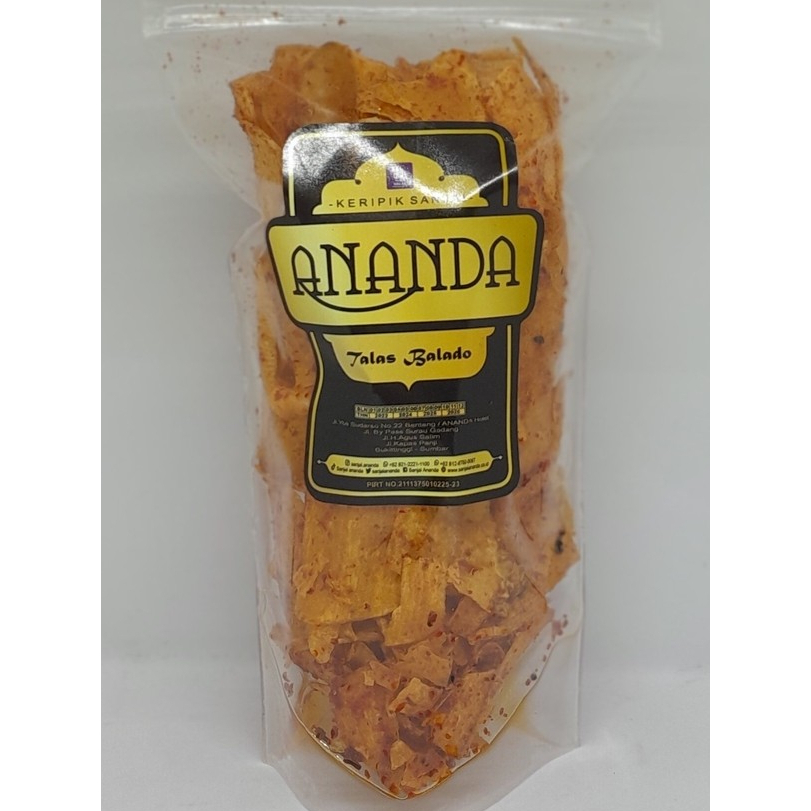 

KERIPIK TALAS BALADO PEDAS DAN ENAK ASLI BUKITTINGGI