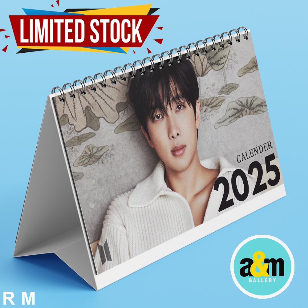 

A&M Kalender RM BTS Kalender Meja Kalender 2025 Kalender K-POP