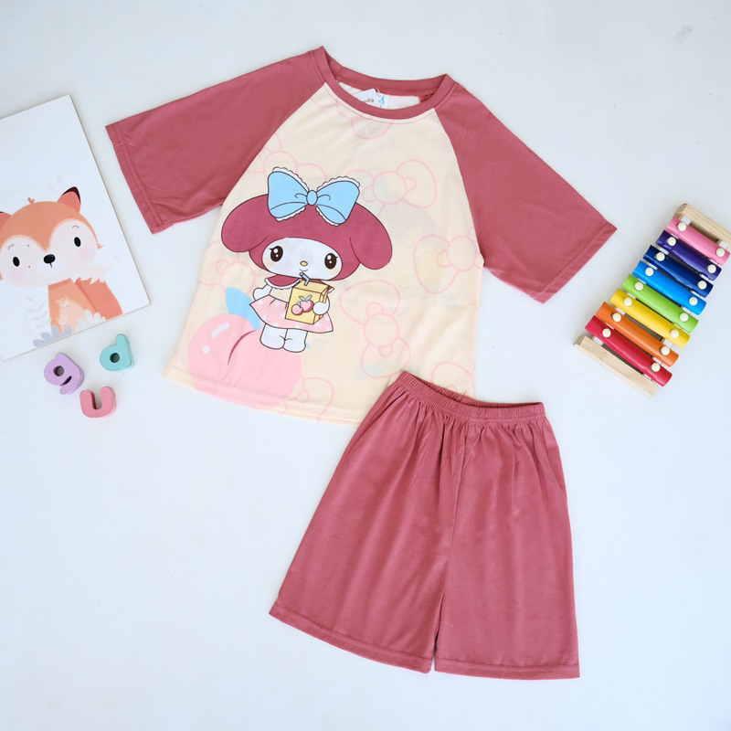 Sleepwear Sanrio 2Tone Set / Setelan Anak Laki Laki