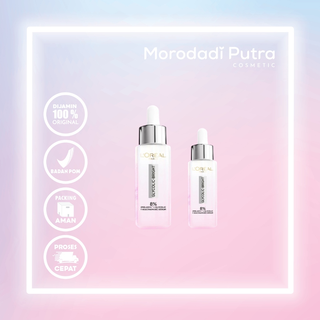 Loreal Paris Glycolic Bright Serum 8% [Melasyl™] + Glycolic + Niacinamide 15ml/ 30ml