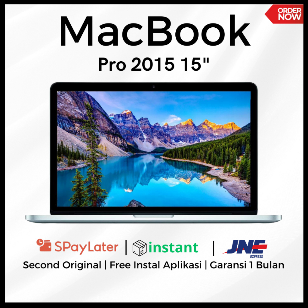 Macbook Pro 2015 15inci Second Original