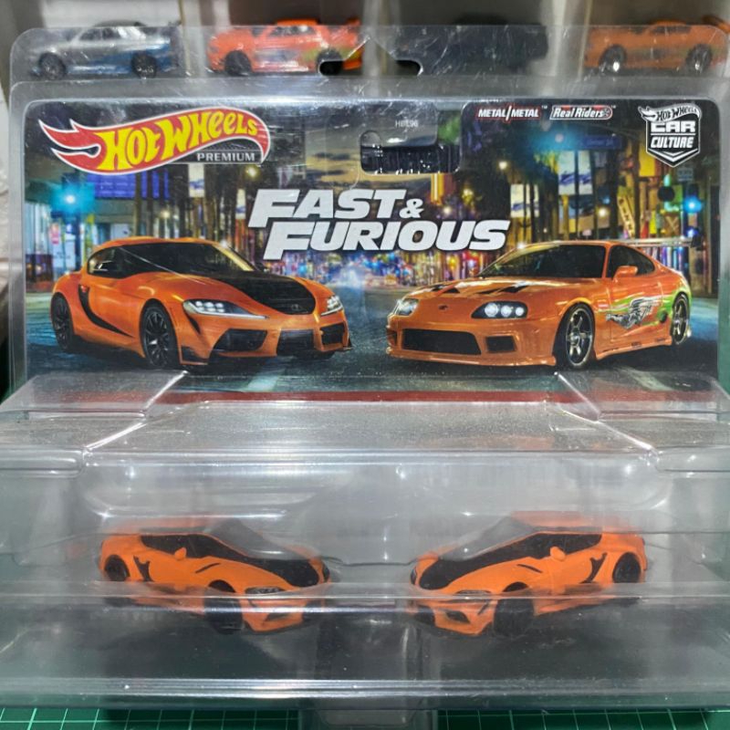 hotwheels premium error twin two pack supra mk5 error isinya dua dua supra mk5