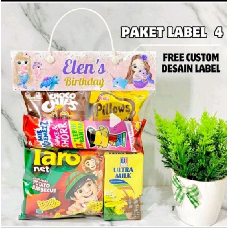 

20pcs Paket Snack Ulang Tahun / Hampers Ulang Tahun