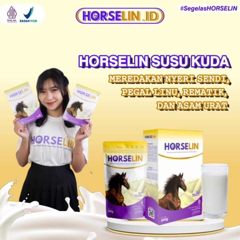 

HORSELIN Susu Kuda Premium Asli Sumbawa 300gr Original Atasi Nyeri Sendi Asam Urat dan Daya Tahan Tubuh