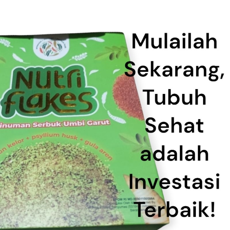 

Nutri Flakes: Minuman Serbuk Umbi Garut, Pilihan Cerdas untuk Hidup Lebih Sehat
