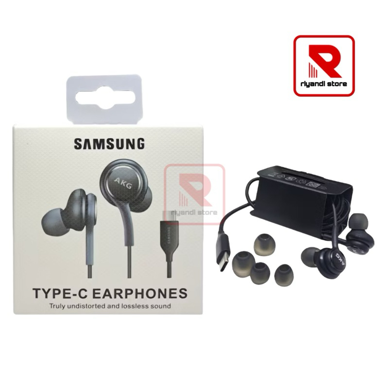 Earphones Samsung AKG Type C Original / Headset Samsung Note 10 S20 Note 20 ORIGINAL 100%