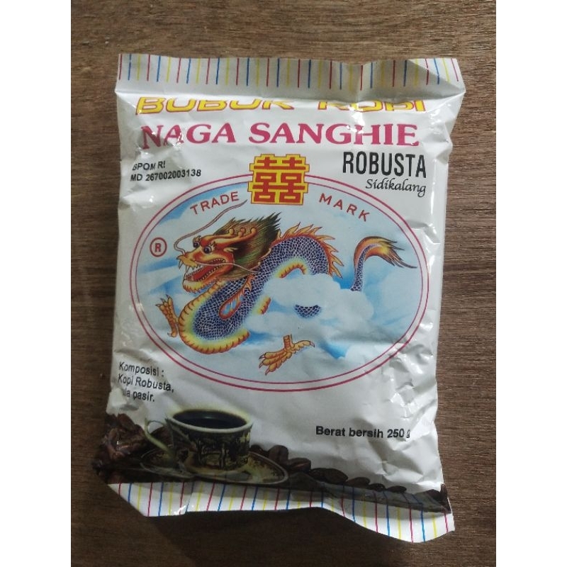 

Kopi Naga Sanghie Robusta 250 gram