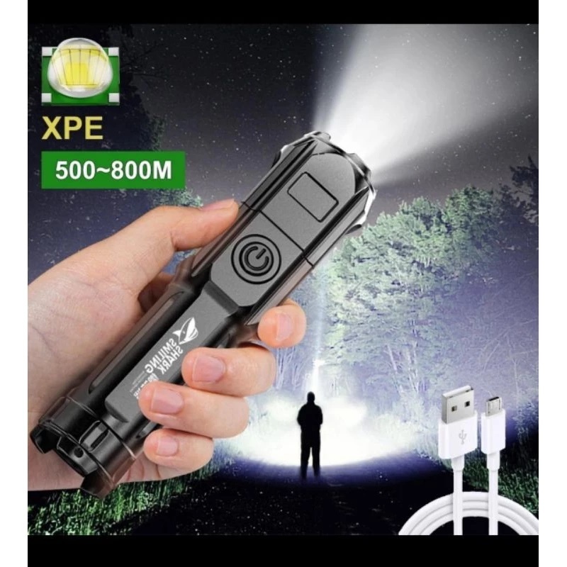 Senter LED 36w senter Cob LED polisi (recomended)