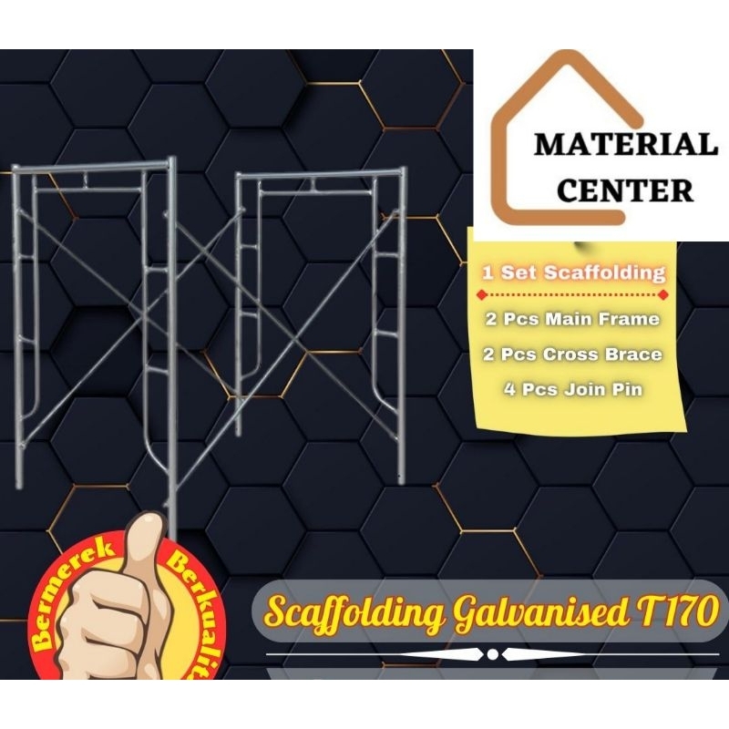 SCAFFOLDING GALVANIZE MURAH T190