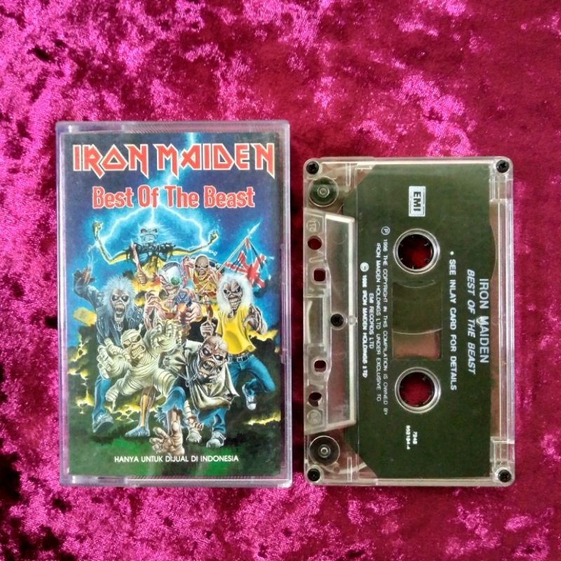 Kaset Iron Maiden - Best Of The Beast