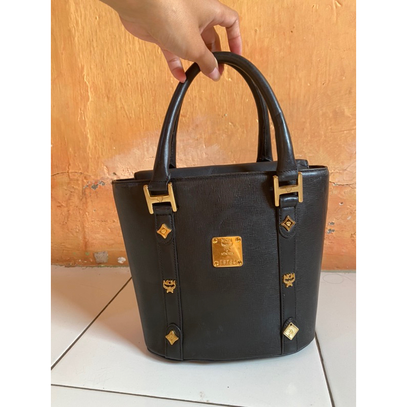 MCM HANDBAG AUTHENTIC PRELOVED SECOND BEKAS ADA MINUS
