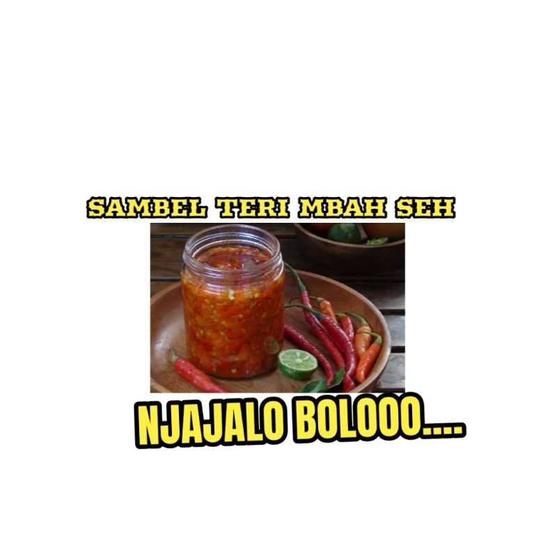 

sambel teri mbah seh