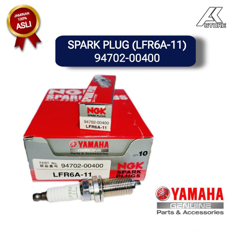 BUSI LFR6A-11 | Busi mesin tempel 4tak Yamaha asli Jepang