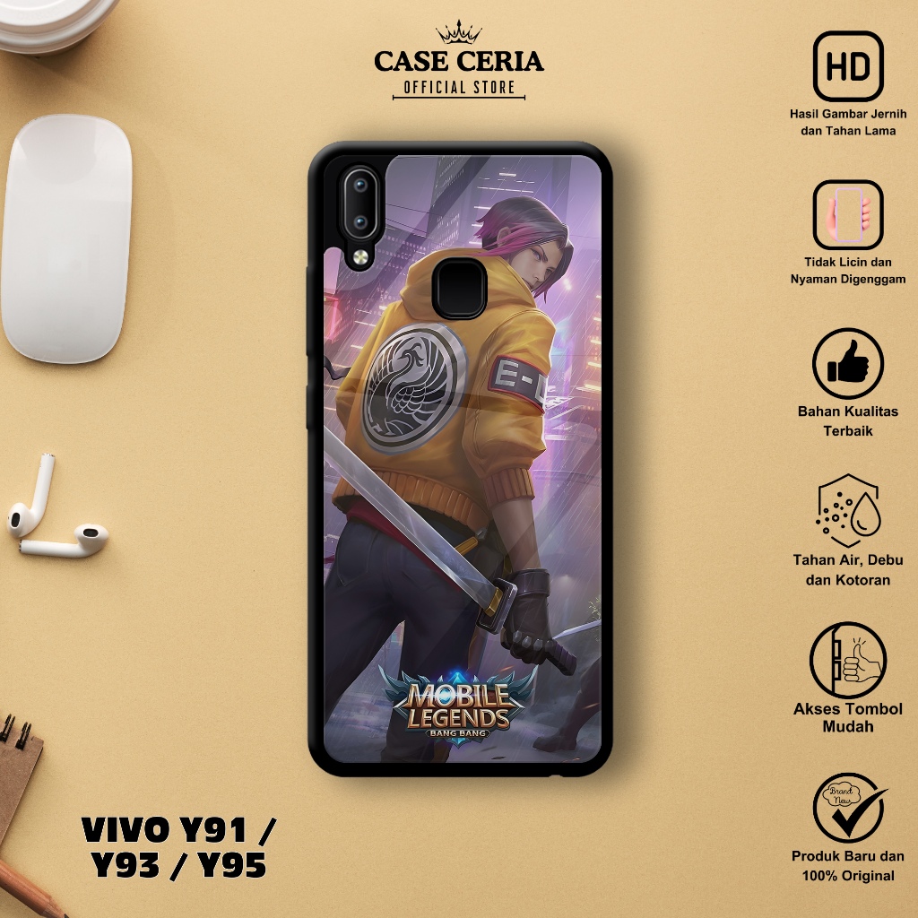Case Vivo Y91 / Y93 / Y95 - Casing Vivo Y91 / Y93 / Y95 ( Game ML ) - Silikon Case – Kesing HP Vivo
