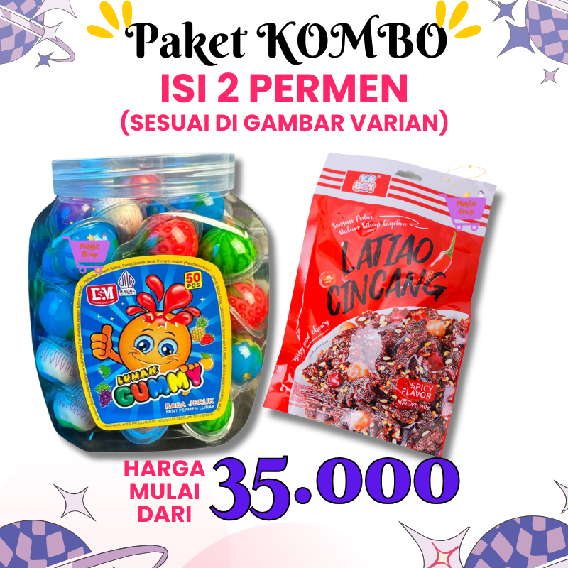 

PAKET MURAH JAJANAN VIRAL LATIAO MALA SPICY CINCANG