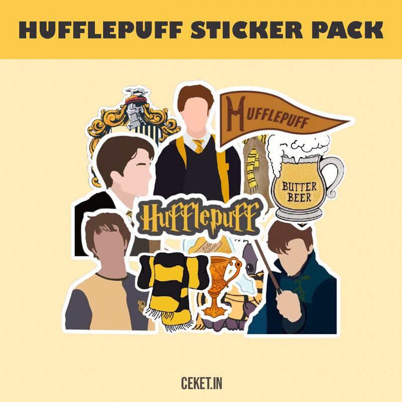 

Hufflepuff Sticker Pack - Sticker Harry Potter (16pcs)