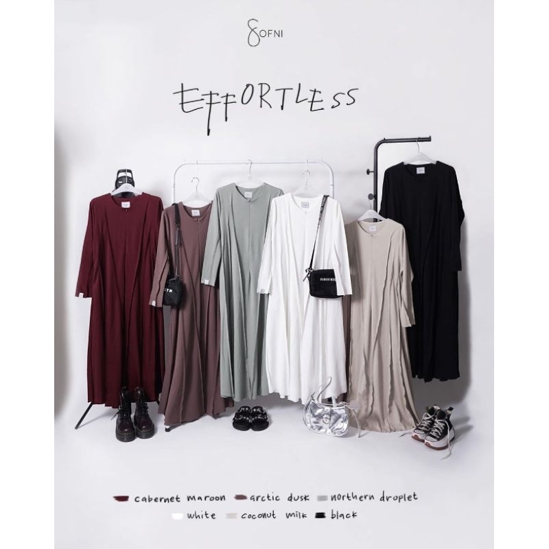 EFFORTLESS Abaya Bysofni