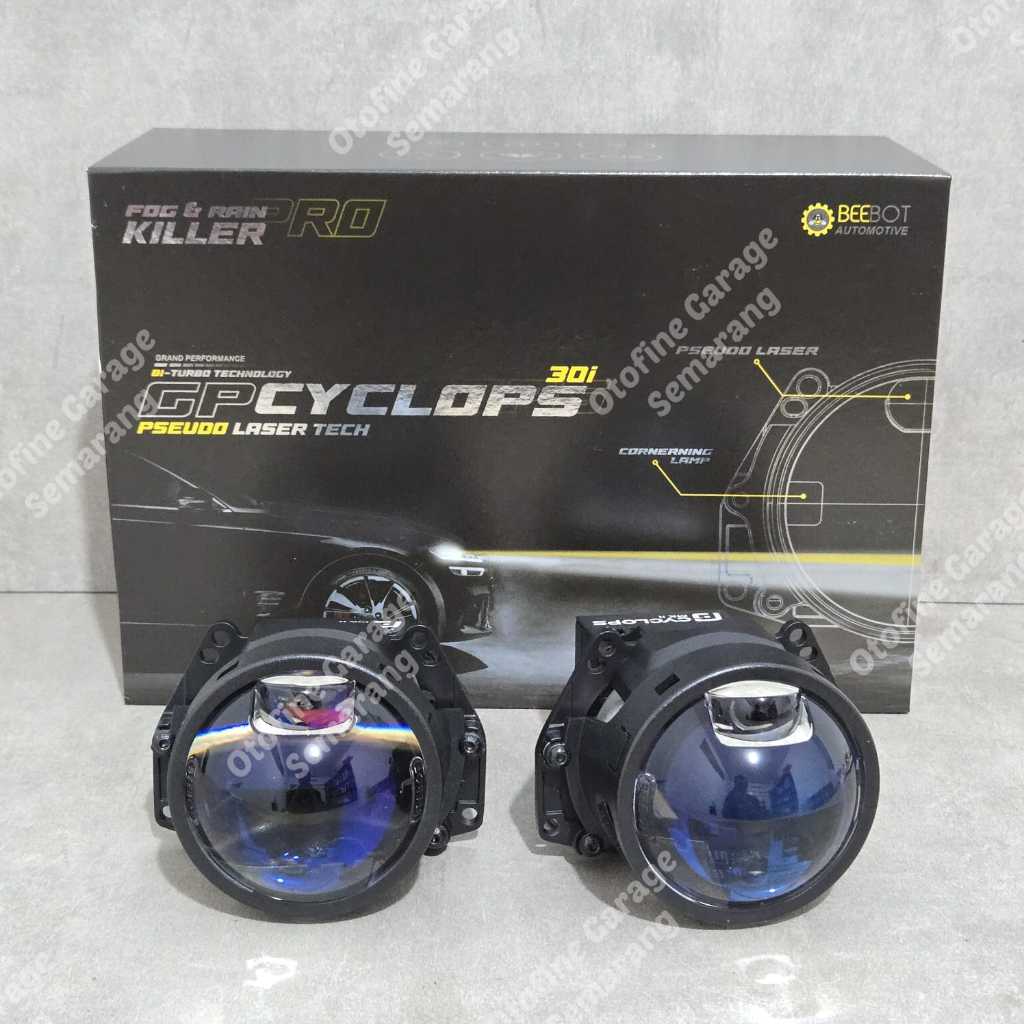 Projector Headlamp Beebot GP Cyclops Mark2, 3inch , Hi-Low 98-130W, Garansi 2 Tahun