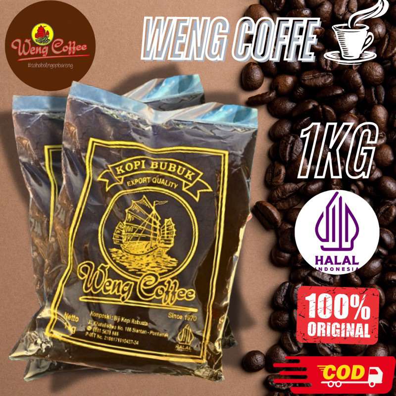 

bubuk kopi weng 1KG ( Coffe weng )