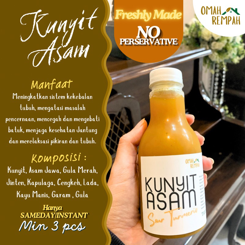 

Kunyit Asam 250ml