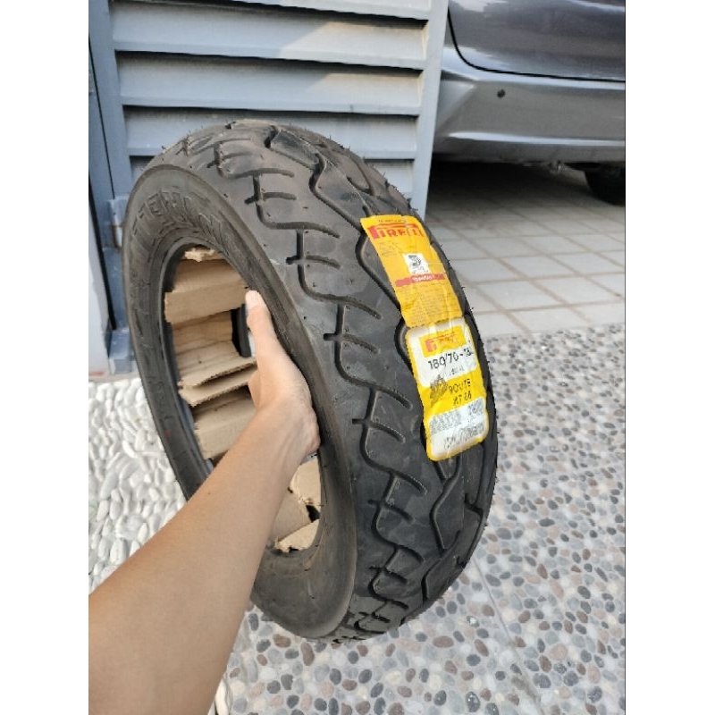 BAN PIRELLI 180/70-15 TUBELESS MT66 ROUTE 180 70 RING 15 PROMO CUCI GUDANG BARU STOK LAMA