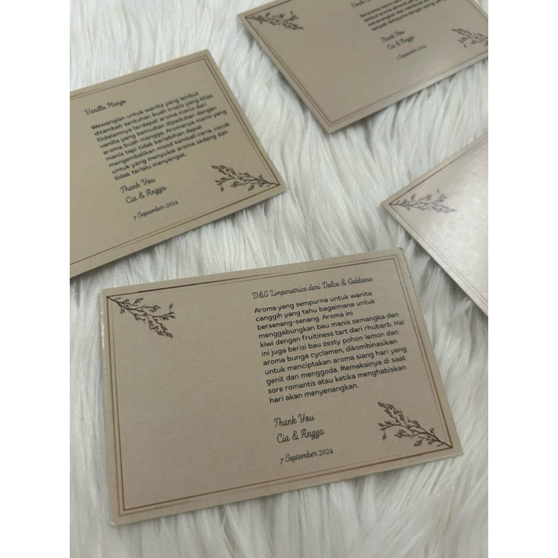 

hang tag souvenir wedding atau event